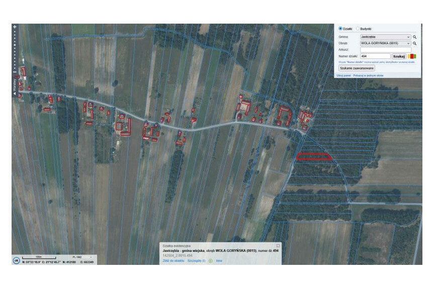 Mazowieckie, radomski, Jastrzębia, Wola Goryńska, Bartodzieje, Jedlińsk, Działka na sprzedaż