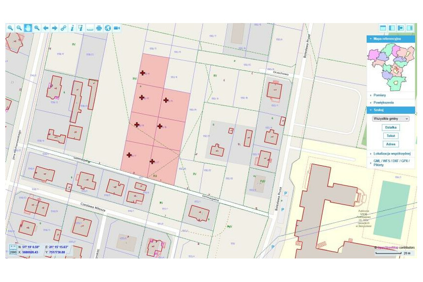 radomski, Skaryszew, Skaryszew-Miasto, Orzechowa, DZIAŁKI SKARYSZEW ul. Orzechowa