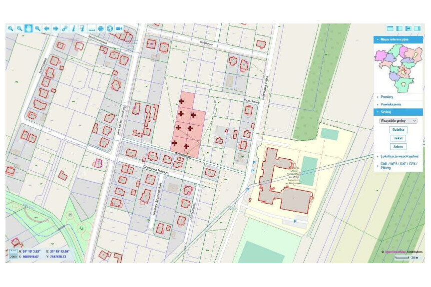 radomski, Skaryszew, Skaryszew-Miasto, Orzechowa, DZIAŁKI SKARYSZEW ul. Orzechowa