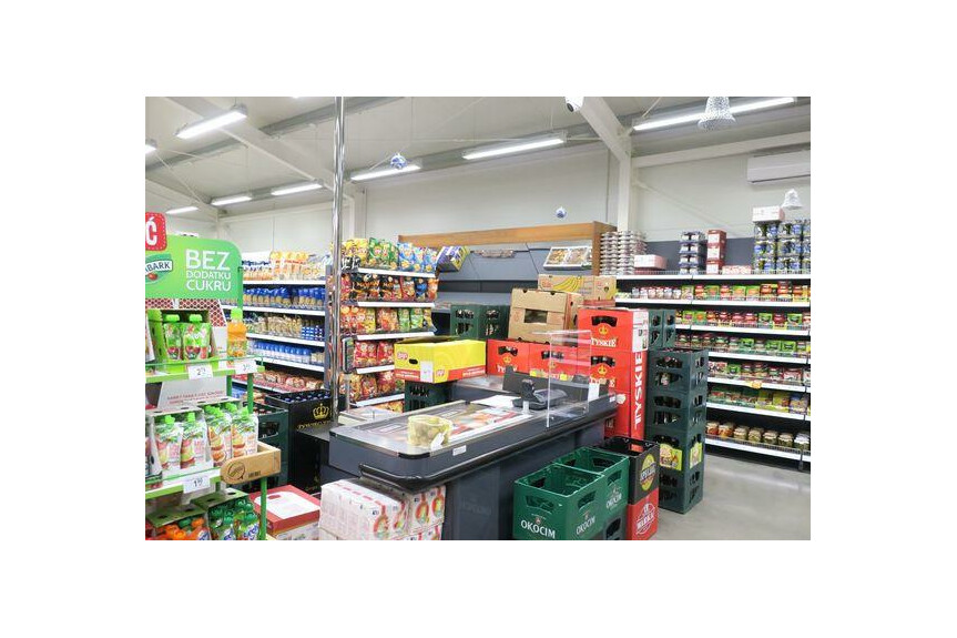 radomski, Jedlińsk, Wola Gutowska, Budynek usługowy sklep spożywczo-przemysłowy.