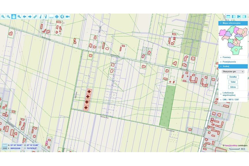 radomski, Skaryszew, Mak&oacute;w, MAK&Oacute;W 4 działki po 747 m2 Kup bez prowizji.